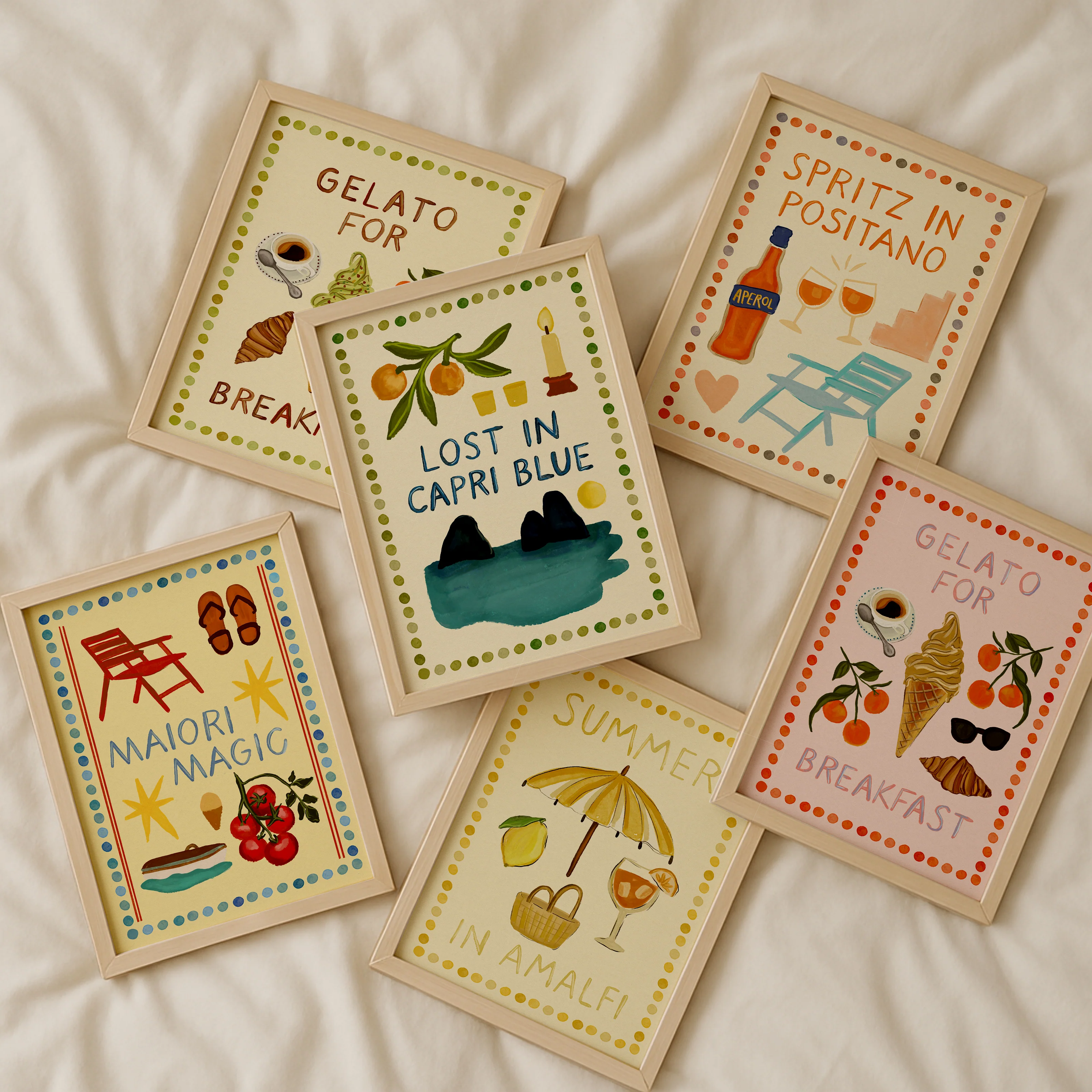 Summer In Amalfi Print - Image 3