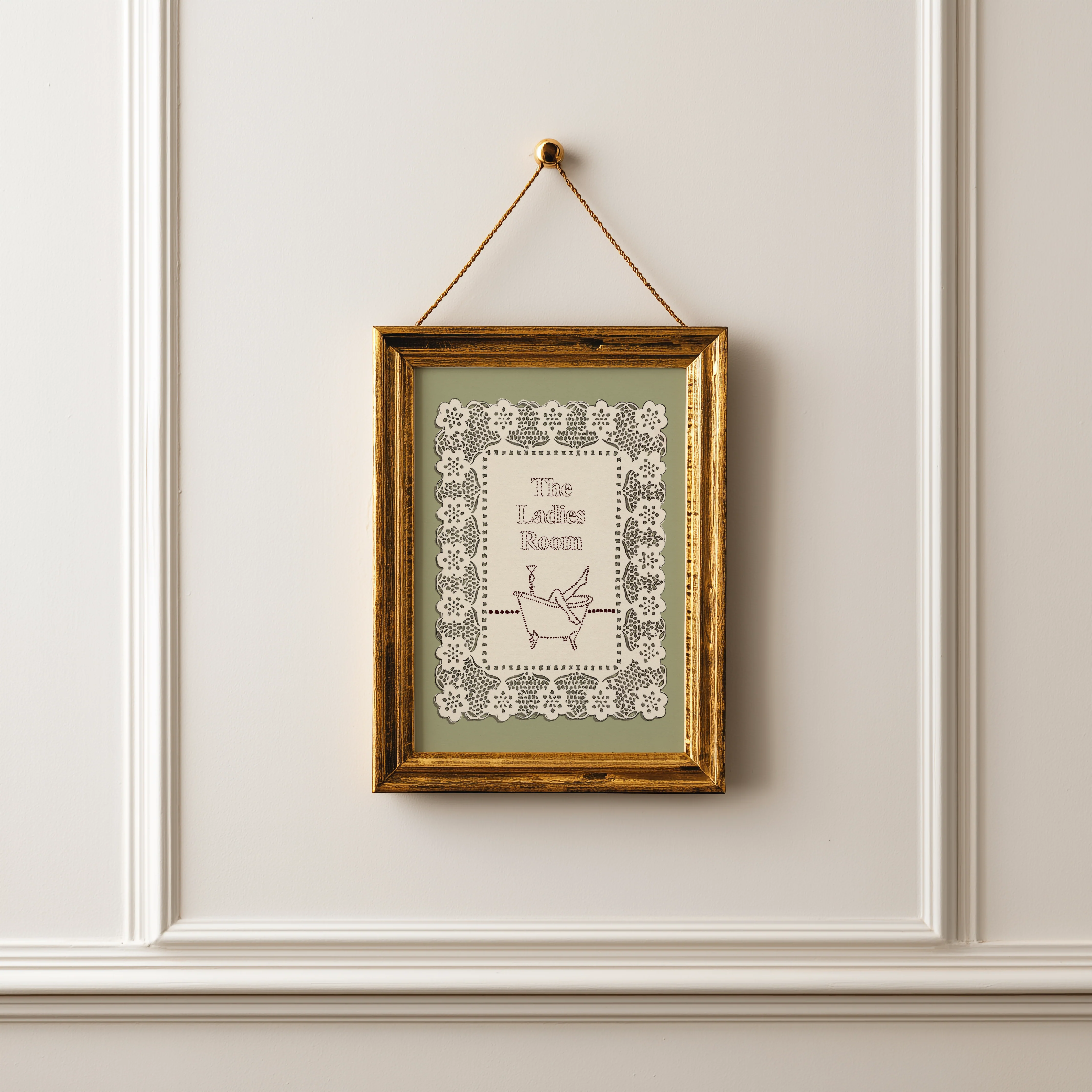 The Ladies Room Print - Image 3