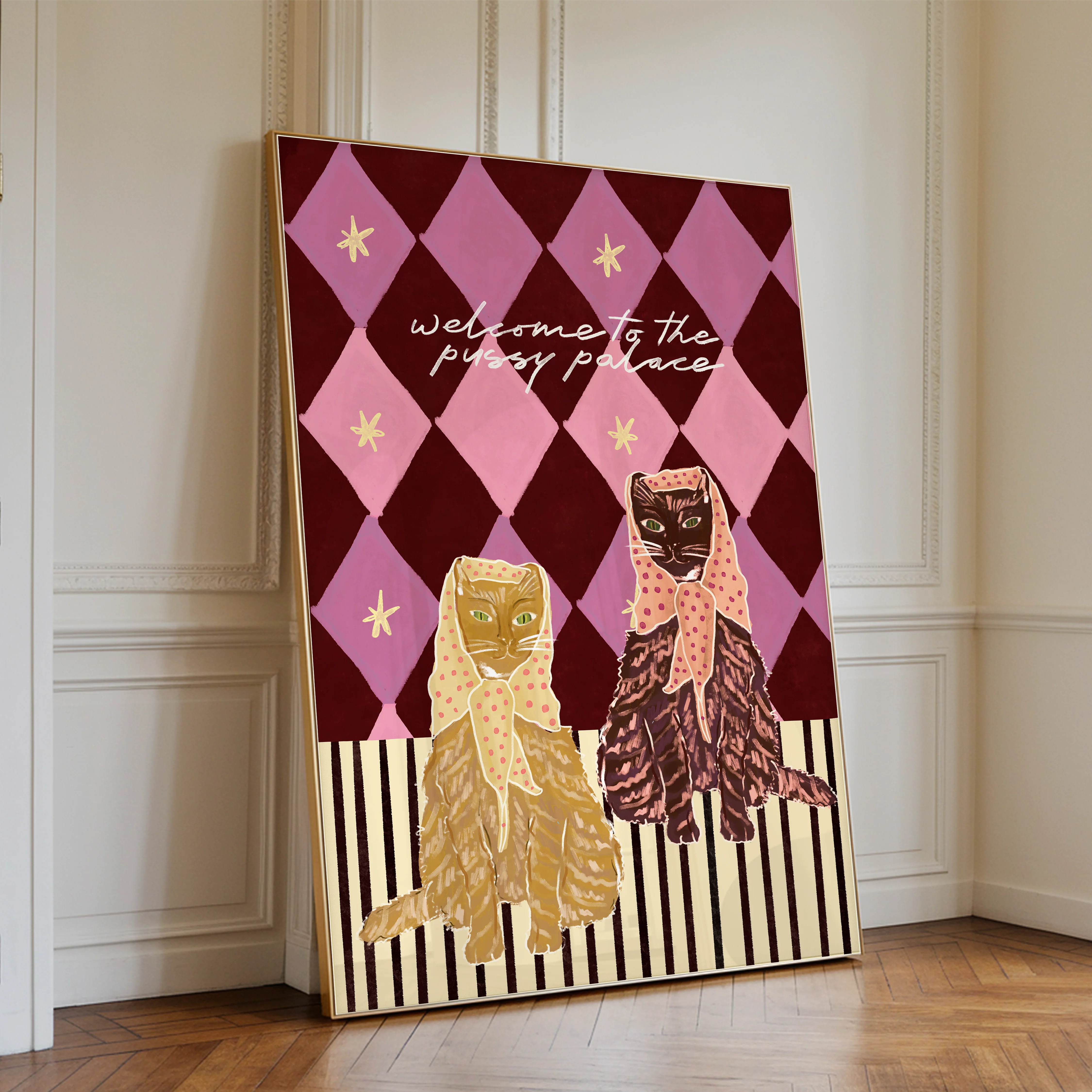 Welcome To The Pussy Palace Print - Image 3